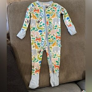 Little Sleepies Jungle Safari Bamboo Zip